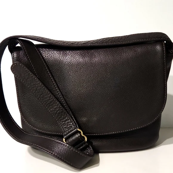 Coach Bags Vintage Coach 493 Large Sonoma Flap Pebbled Leather